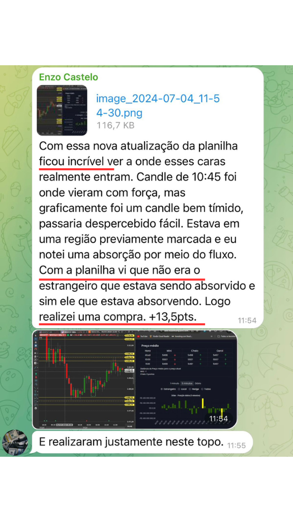 Depoimento de cliente 1