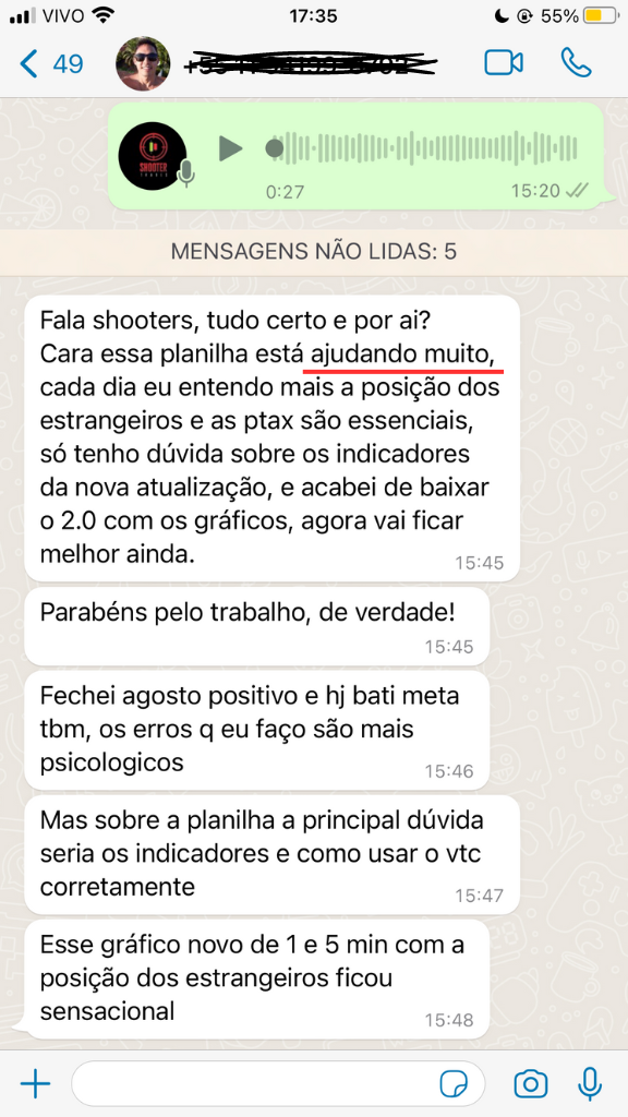 Depoimento de cliente 5